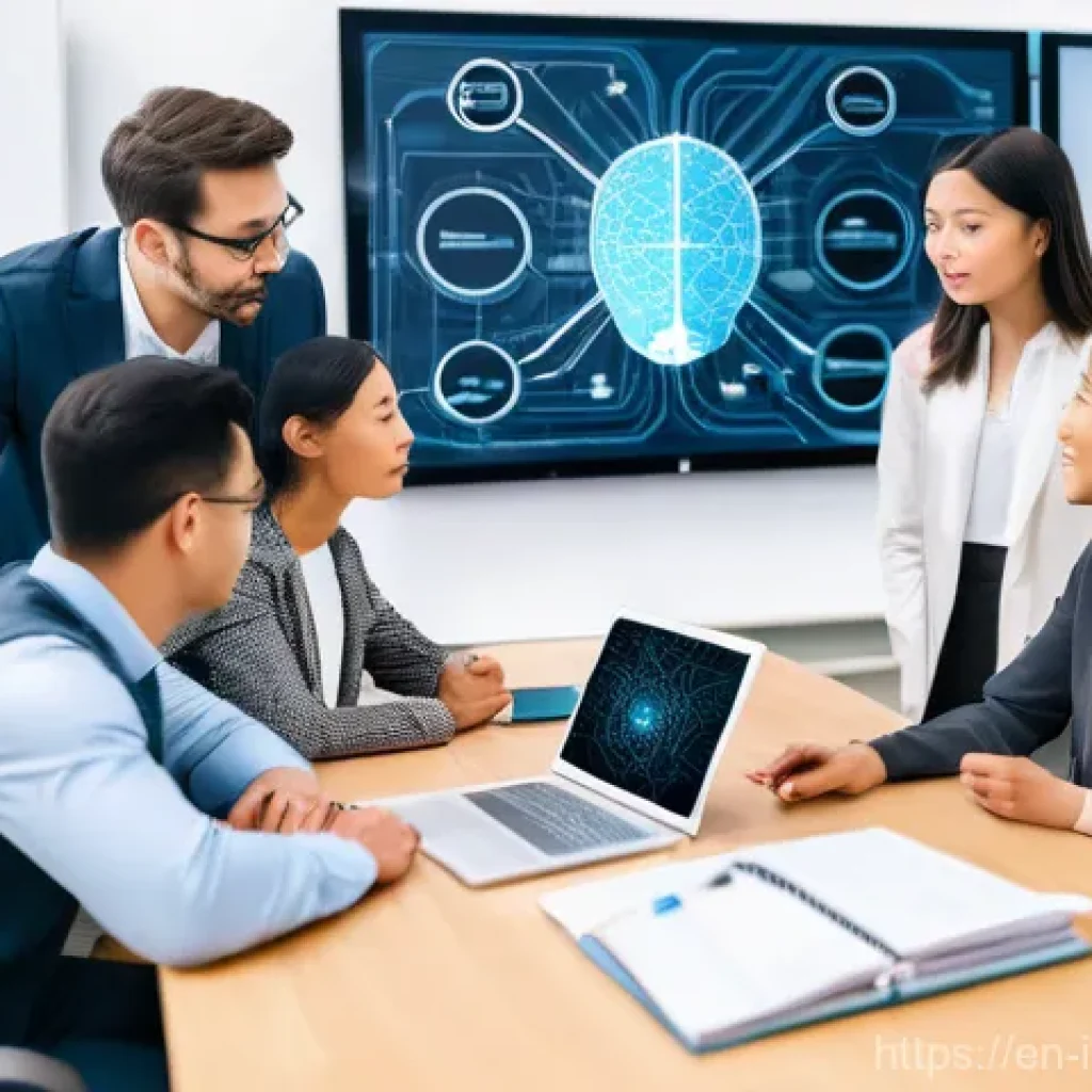 사모펀드 자산별 투자 전략 - **Prompt:** A diverse group of tech and investment professionals, including both men and women of va...